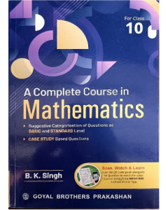 A Complete Course In Mathematics